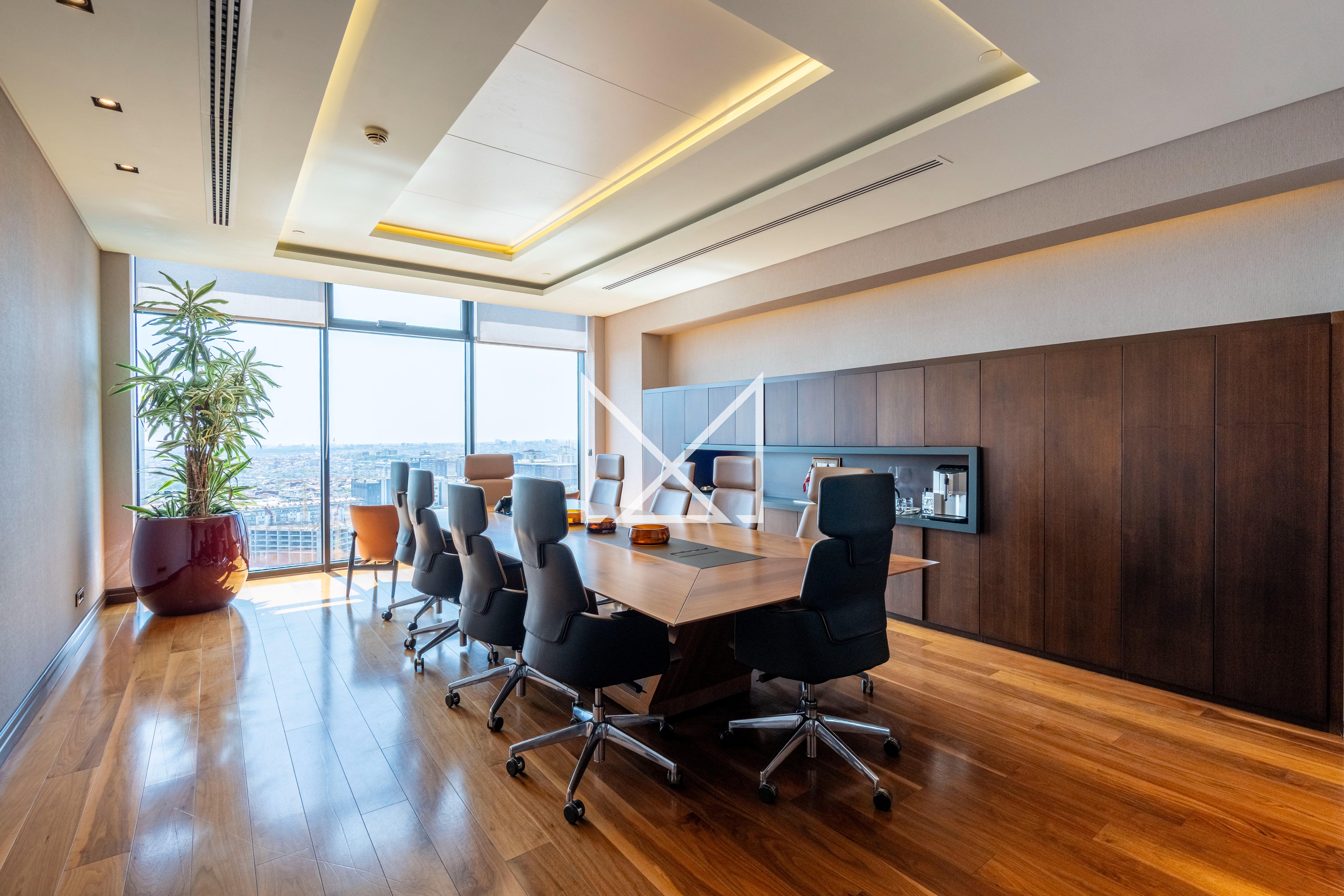 Nurol Tower’da Kiralık Eşyalı Taşınmaya Hazır Ofis